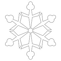 snowflake simple 010